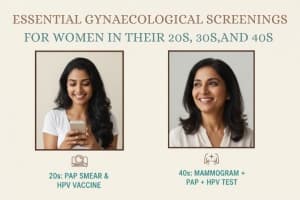 Essential Gynaecological Screenings for Women in Their 20s, 30s, and 40s